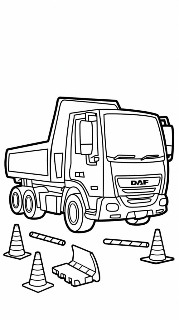 chevy truck coloring page