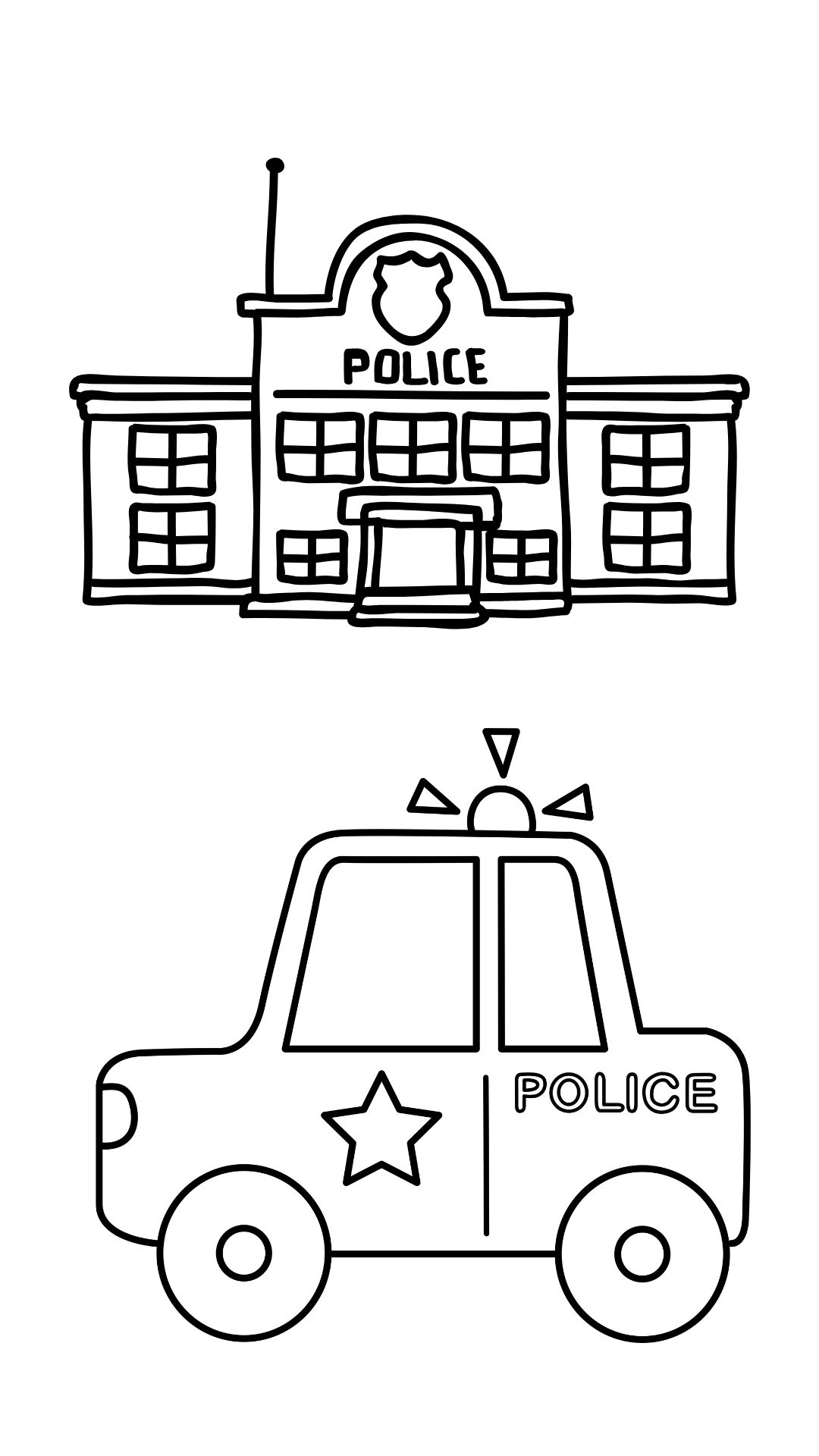 kleurplaten auto peuters