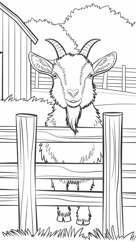 farm printable coloring pages