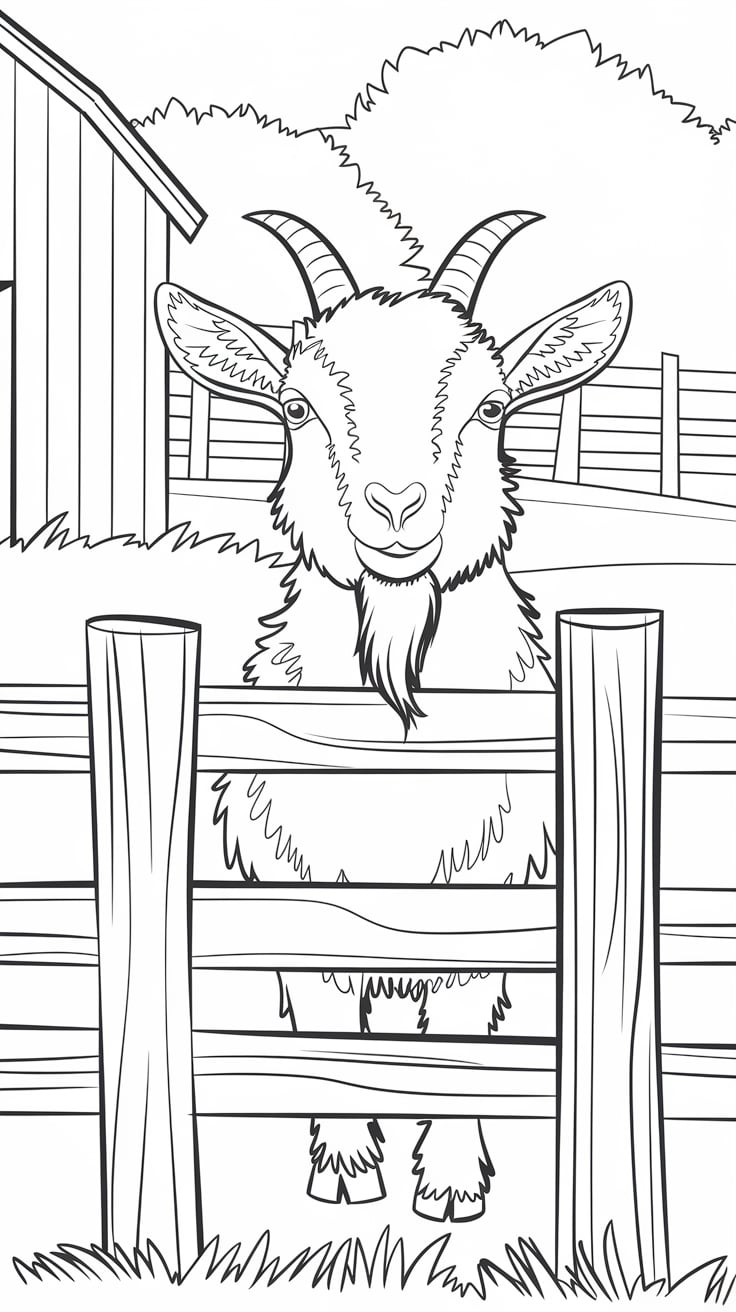 kleurplaten boerderij