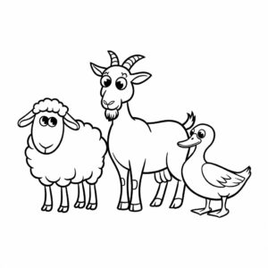 farm coloring pages printable