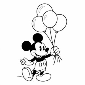 disegni topolino da colorare