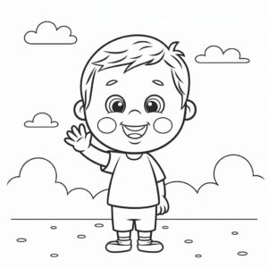 spider boy cartoon coloring pages free