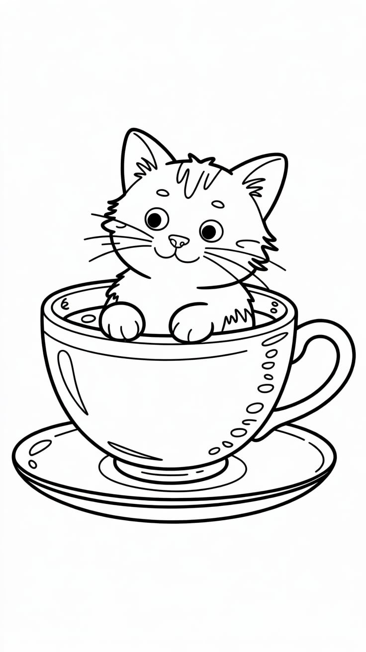 katze ausmalbilder zum ausdrucken