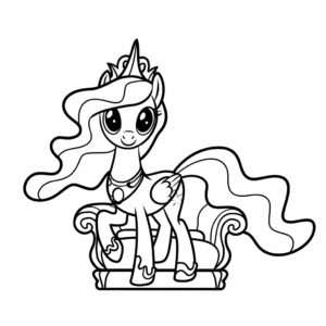 my little pony friendship is magic coloring pages