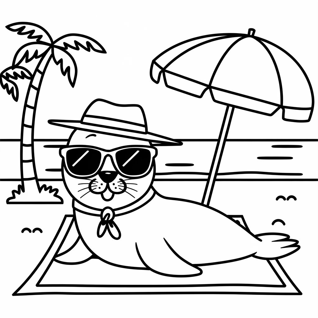 kleurplaten vakantie