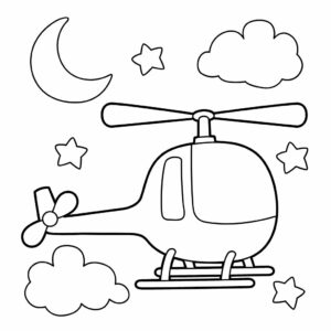 coloriage avion imprimer