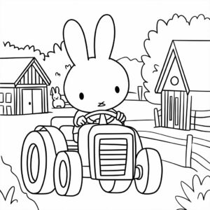 farm coloring pages free