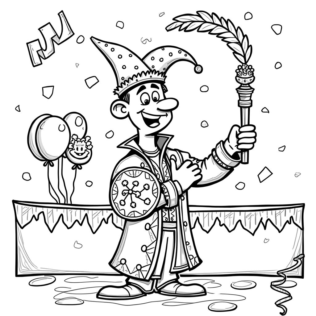 Page de coloriage Prince