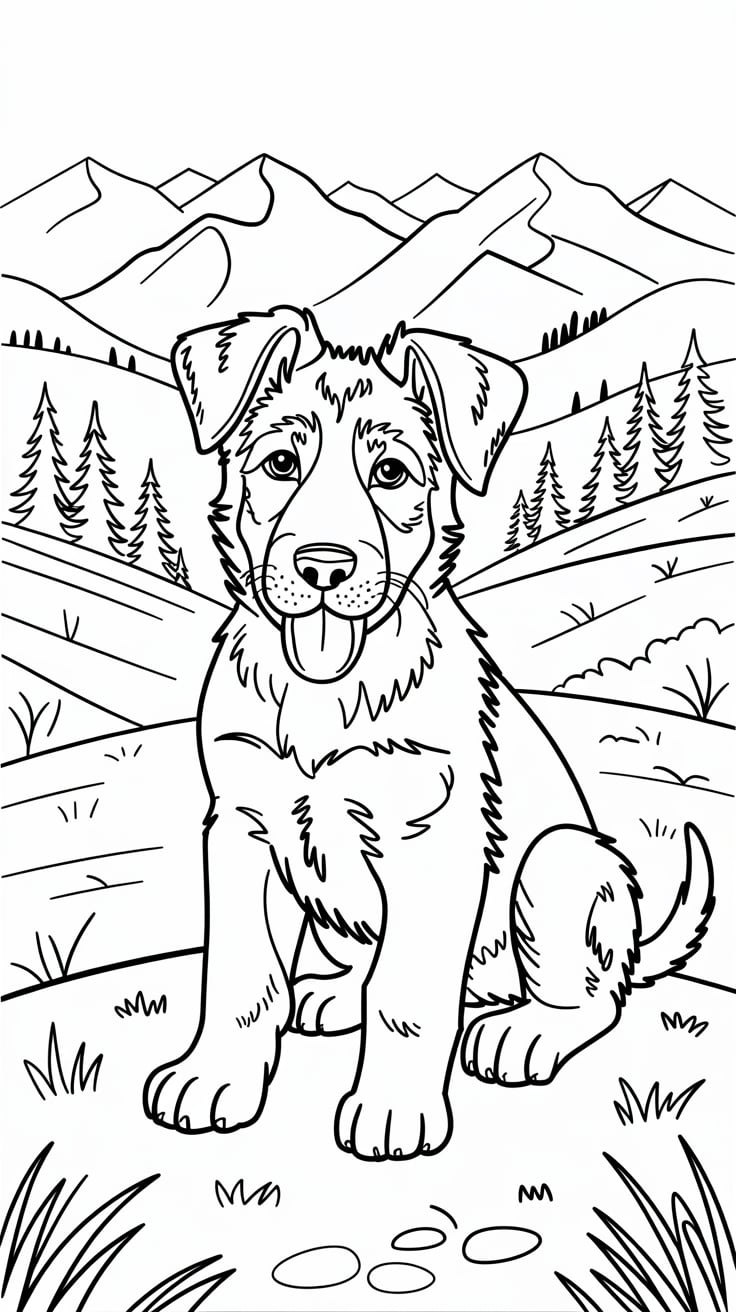 puppy hond tekenen in stappen