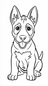 puppy hondje tekenen