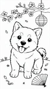 puppy tekeningen