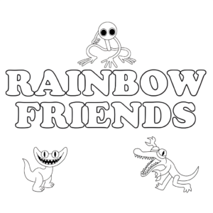 rainbow friends coloring pages chapter 2