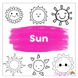 Sonne Ausmalbild