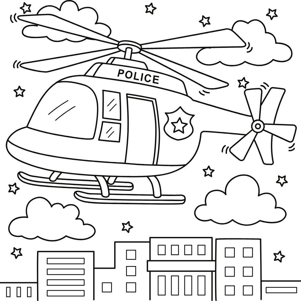 desenho para colorir avião