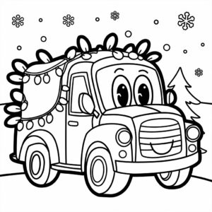 truck coloring pages