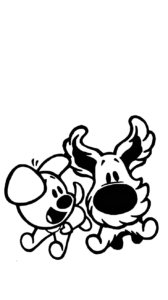 woezel en pip kleurplaat