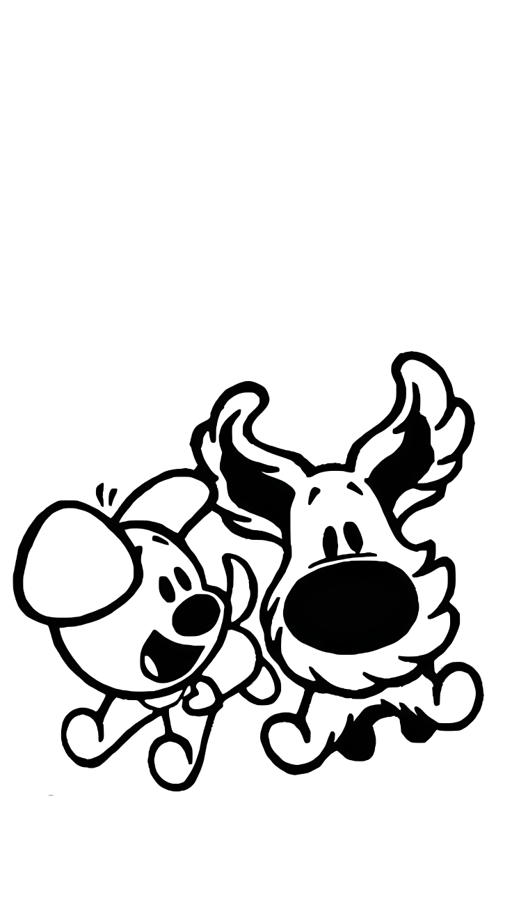 woezel en pip kleurplaat