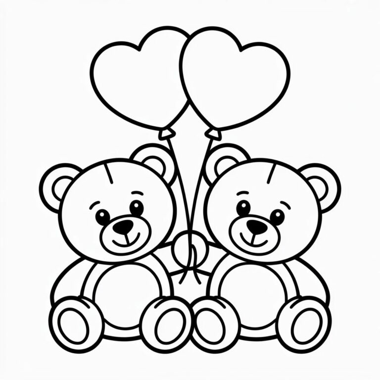 ausmalbilder valentinstag kostenlos - AZkleur