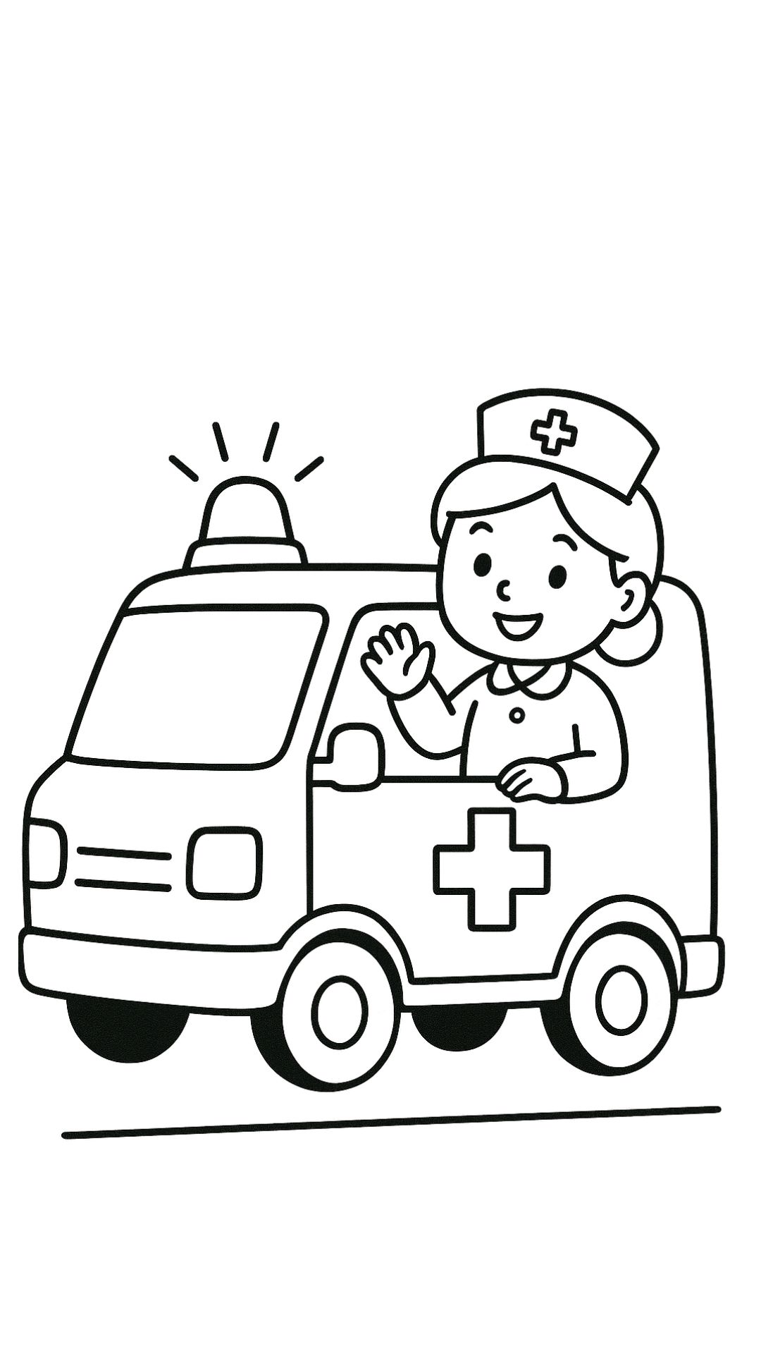 ambulance tekening