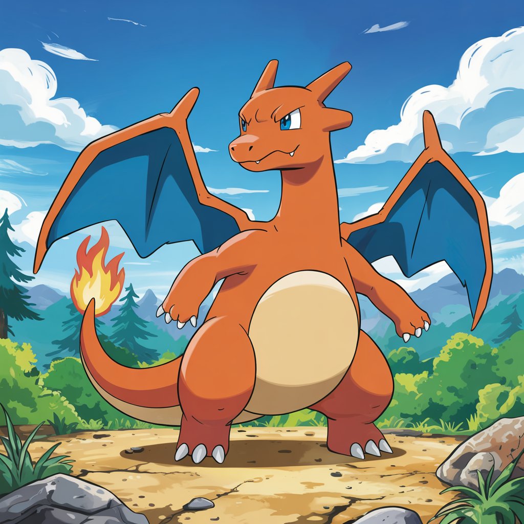 charizard coloring page