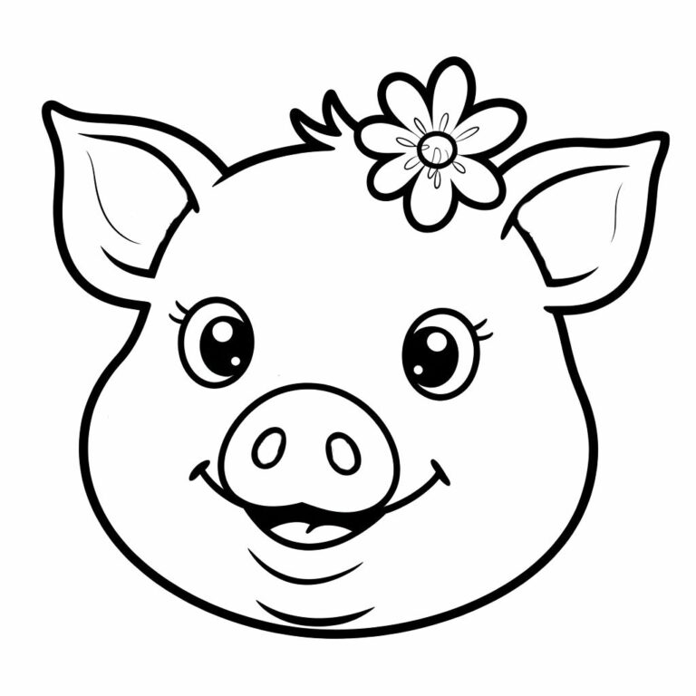 cute-pig-coloring-page