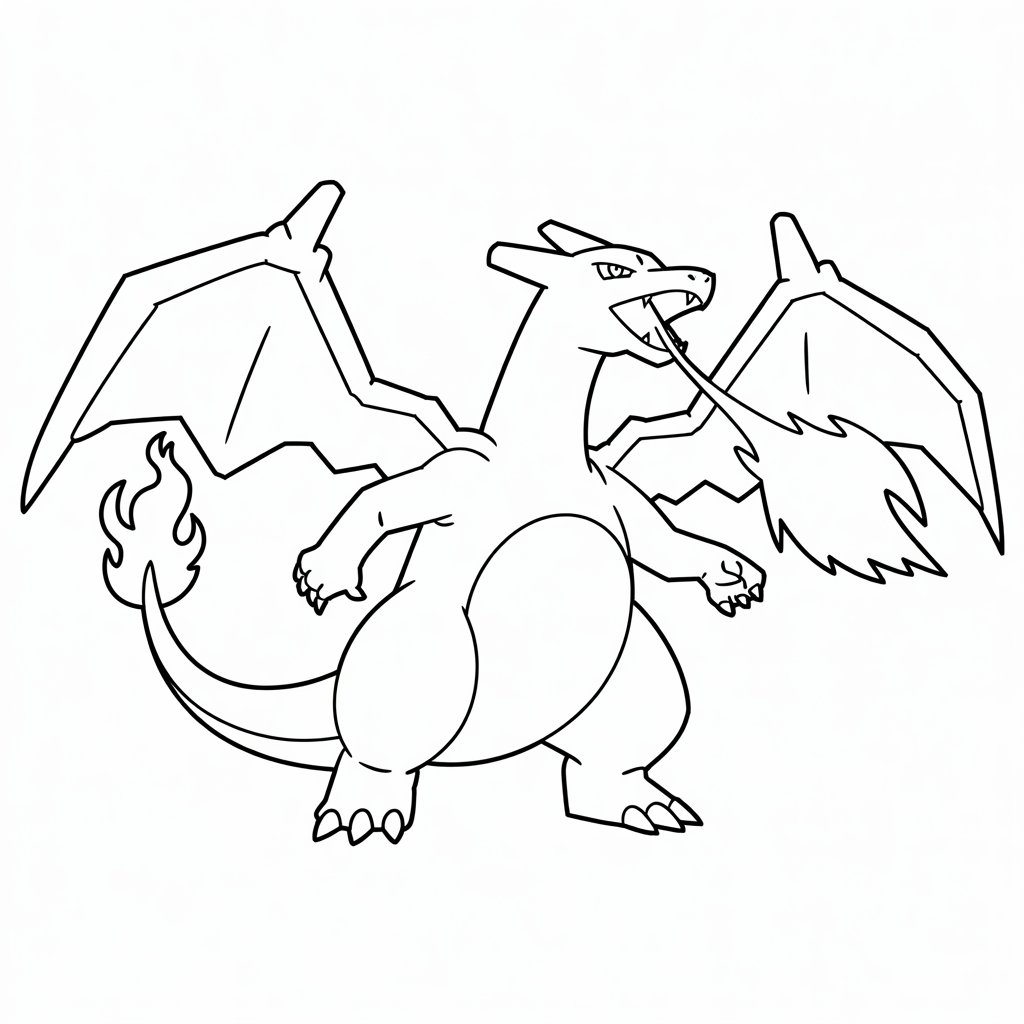 pokemon tekenen charizard