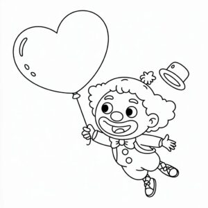 disegnare clown