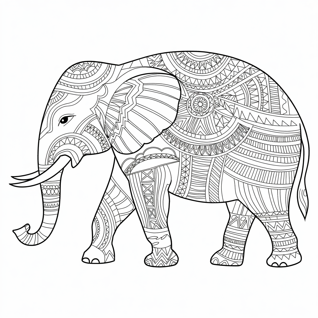 kleurplaat mandala volwassenen