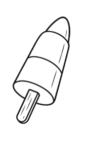foguetes para colorir