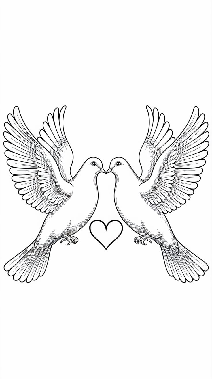 kleurplaat valentijn kleuters