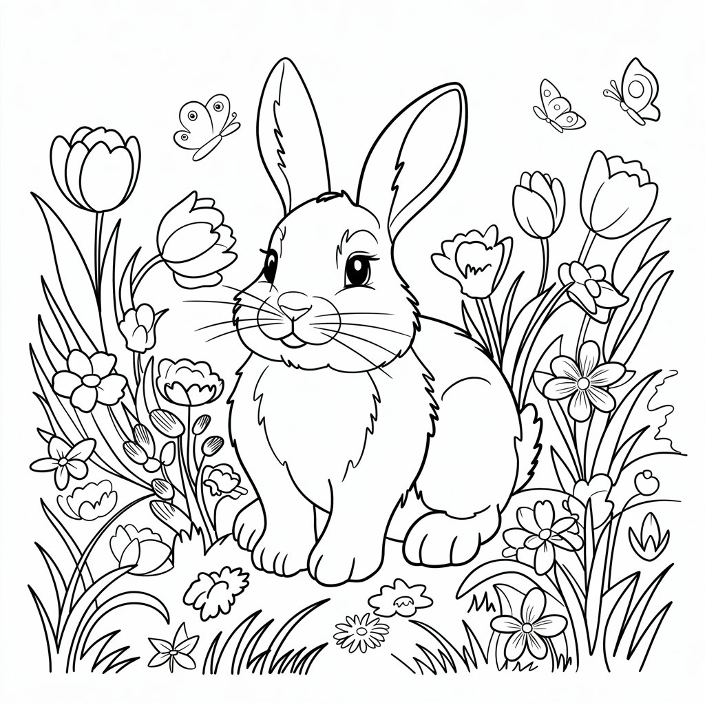 easter coloring book