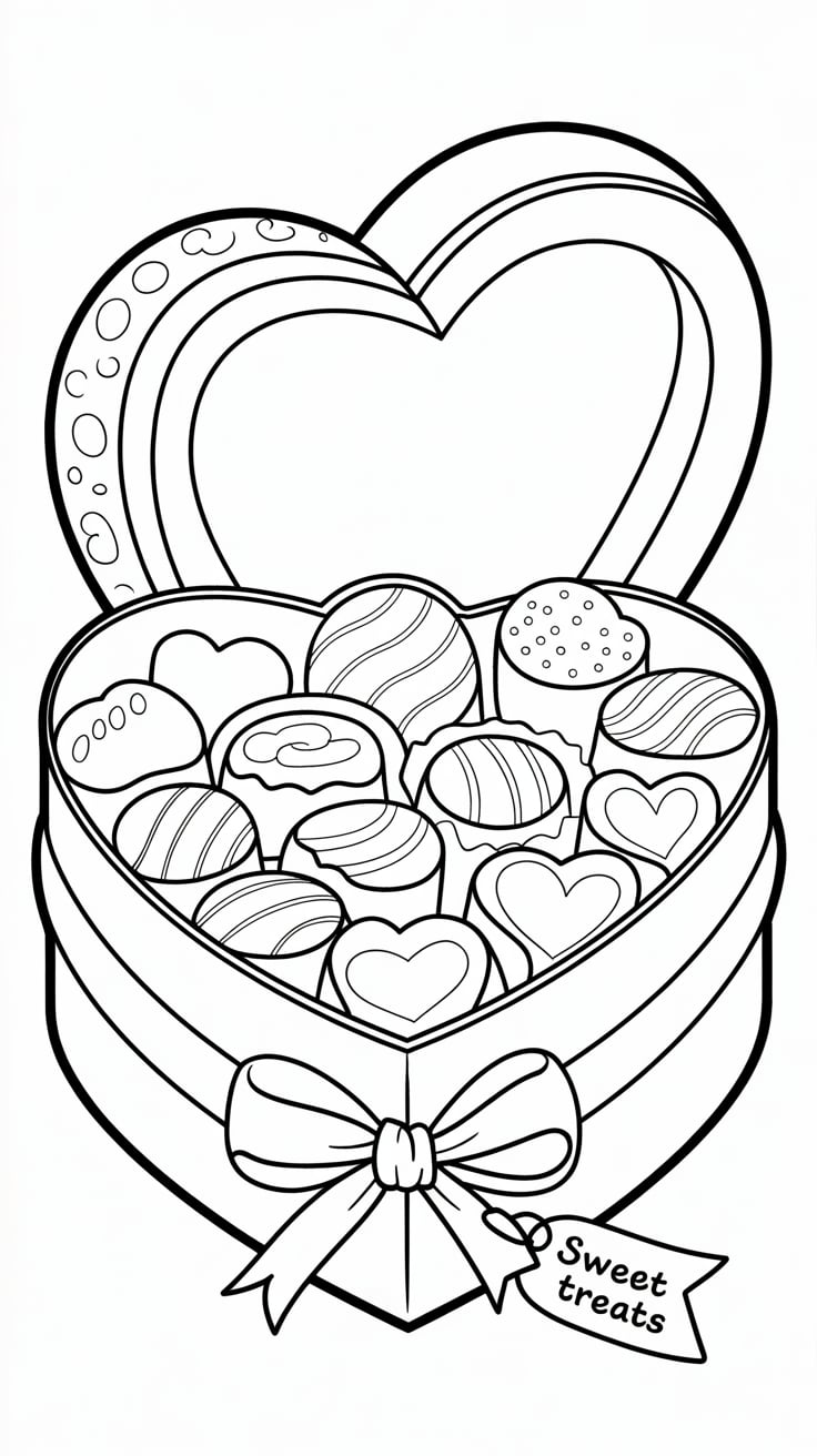 kleurplaten valentijn