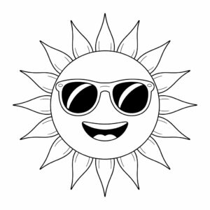 sole disegni da colorare