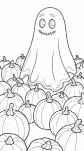 tekening spook