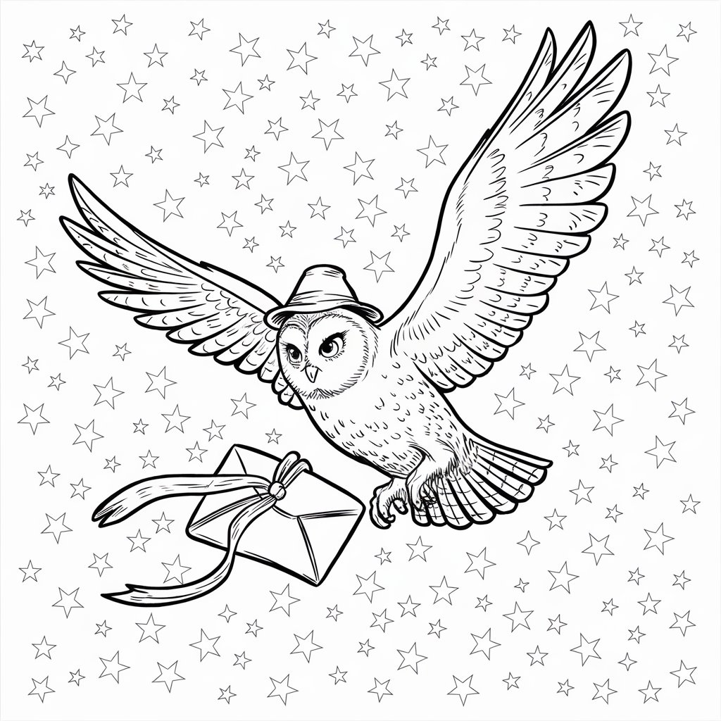 owl coloring sheets
