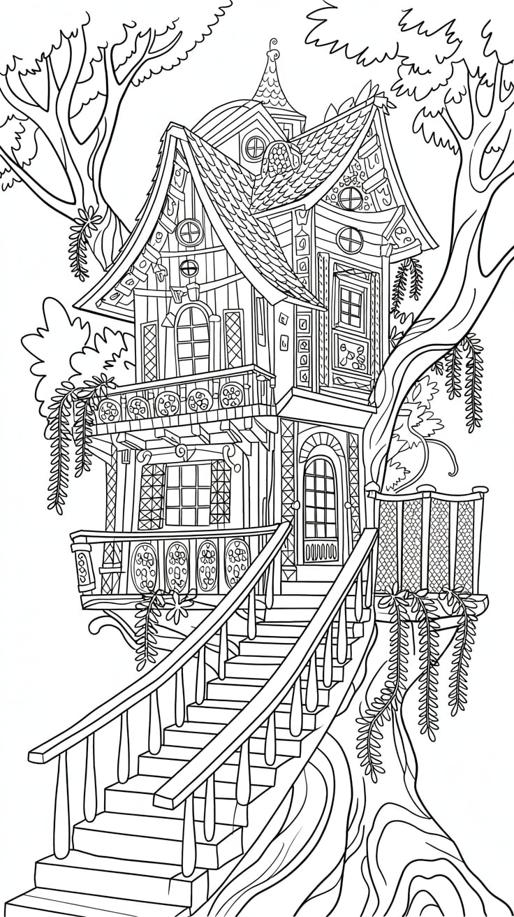 volwassen kleurplaat