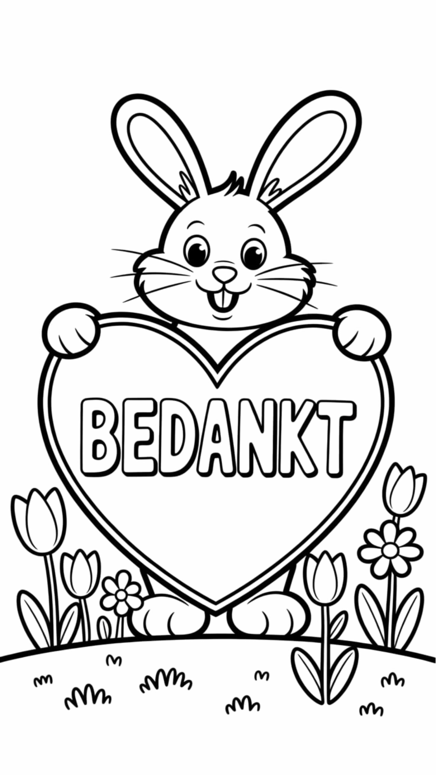 Bedankt Kleurplaten Gratis Printen Voor Kinderen