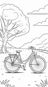 Bicicletta nel parco gratuita