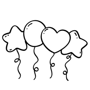 afbeelding ballon tekening