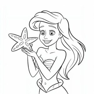 ariel dessin animé