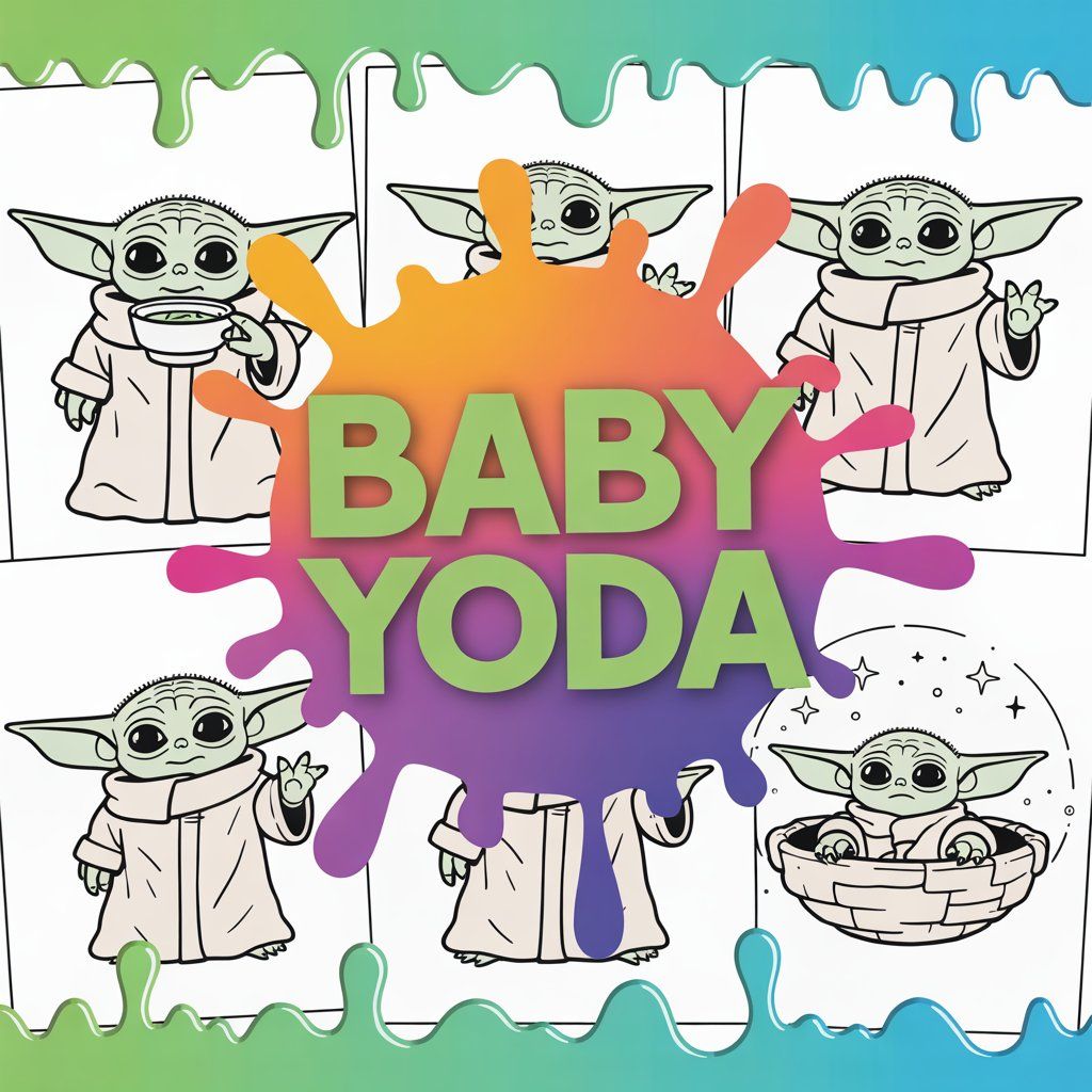Baby Yoda Birthday Coloring Pages Etsy Baby Yoda Birthday Coloring Pages Etsy