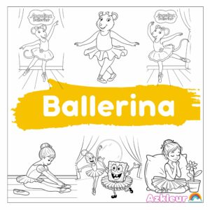 Coloriage Ballerine