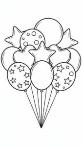 ballon hond tekenen