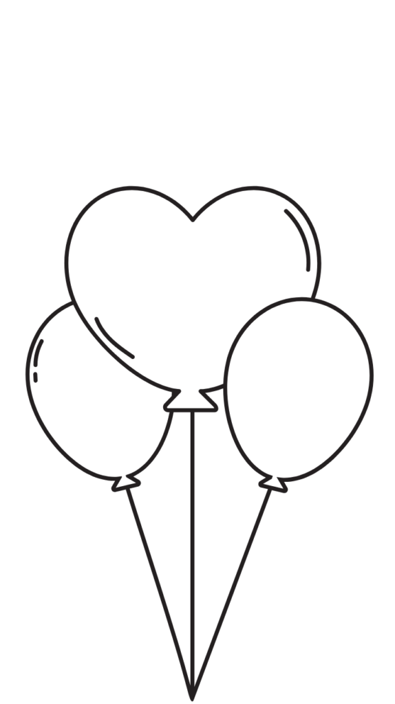 ballon tekenen
