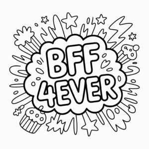 bff tekening makkelijk