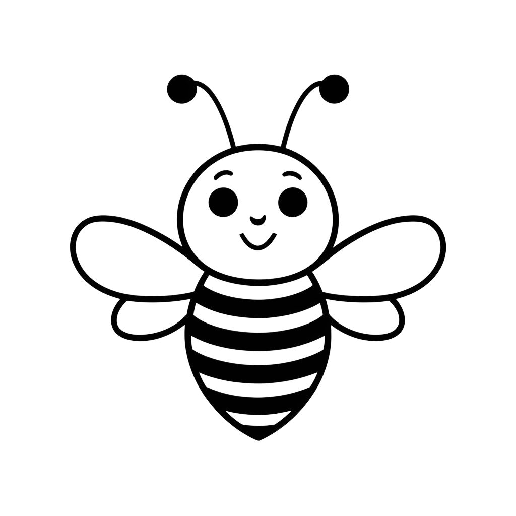 bijen tekeningen