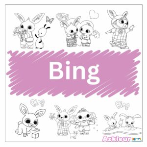 Bing Kleurplaat