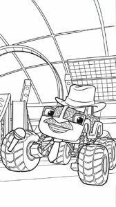 coloriage blaze