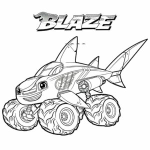 dessin anime blaze